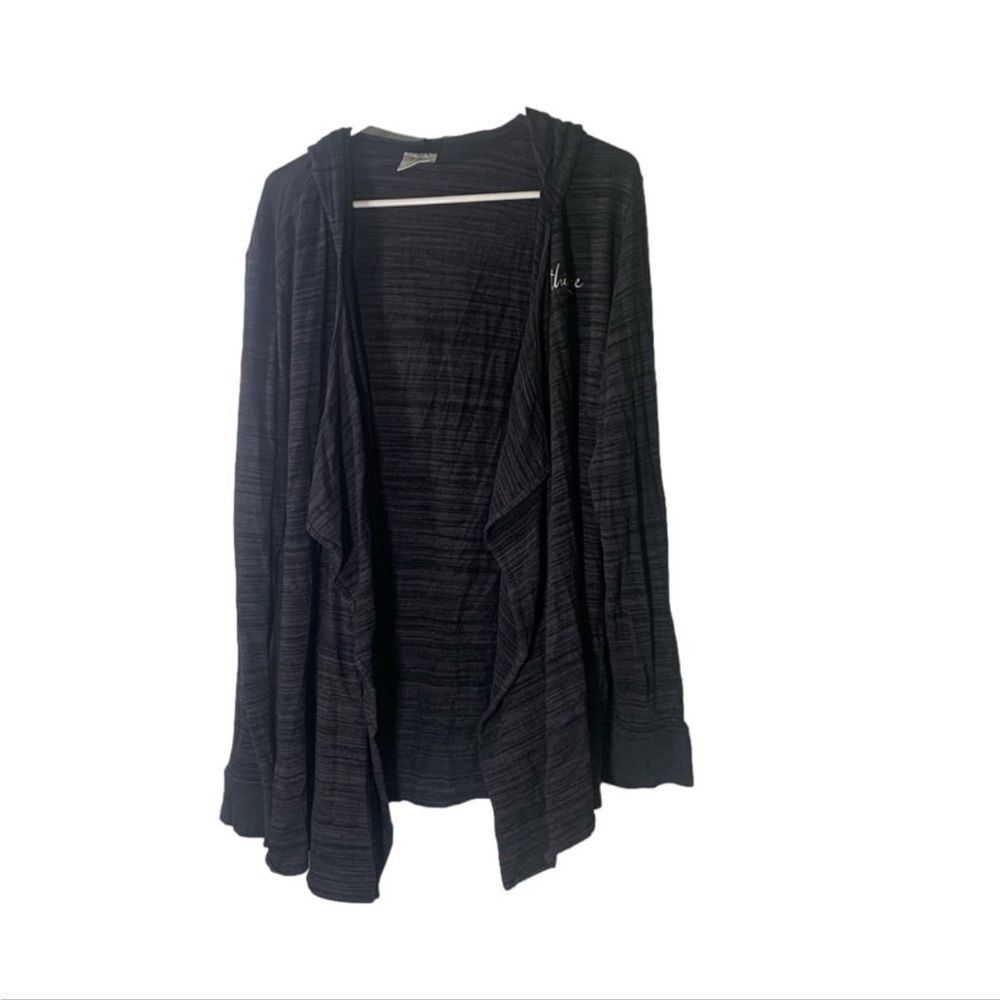 Thirty-One XL‎ Heather Grey Cardigan Sweater